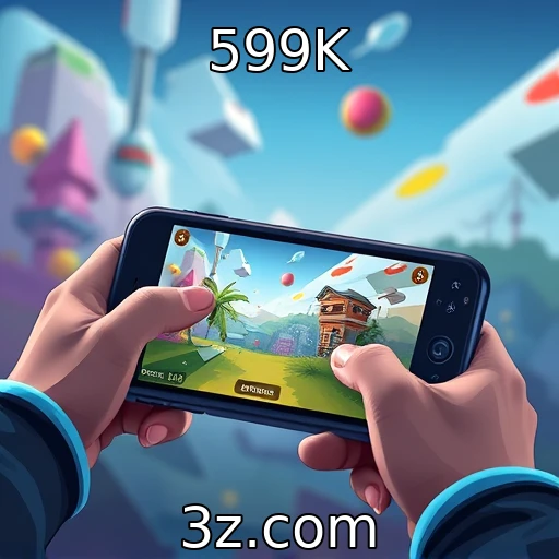 Crescimento do mercado de jogos mobile em 2025 : 599K